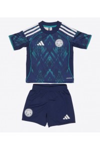 Fotbalové Dres Leicester City Dětské Venkovní Oblečení 2025-26 Krátký Rukáv (+ trenýrky)